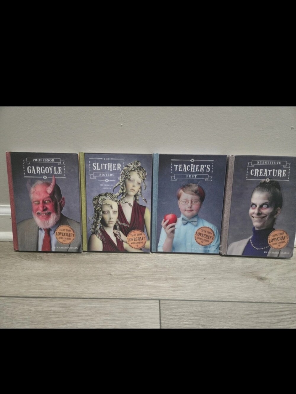 Lovecraft Middle School HC Books 1,2,3,4 Holographic Covers Series
